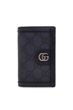 GUCCI｜CARD HOLDERS (819122 FAD6L 9758) Gucci Blue Signature Cardholder